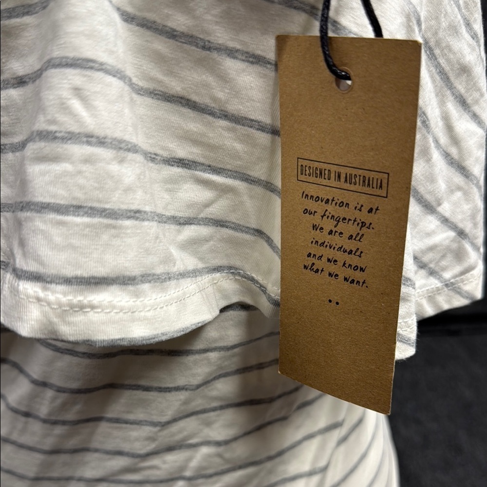 Cotton:on White Asymmetrical Ruffled Blouse - Picture 2 of 4